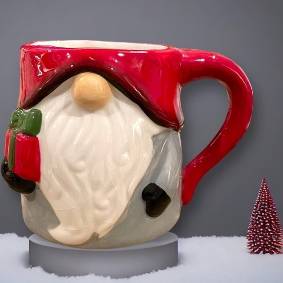 Whimsical Cupboard Oversized Christmas Gnome Mug - Picture 1 of 6